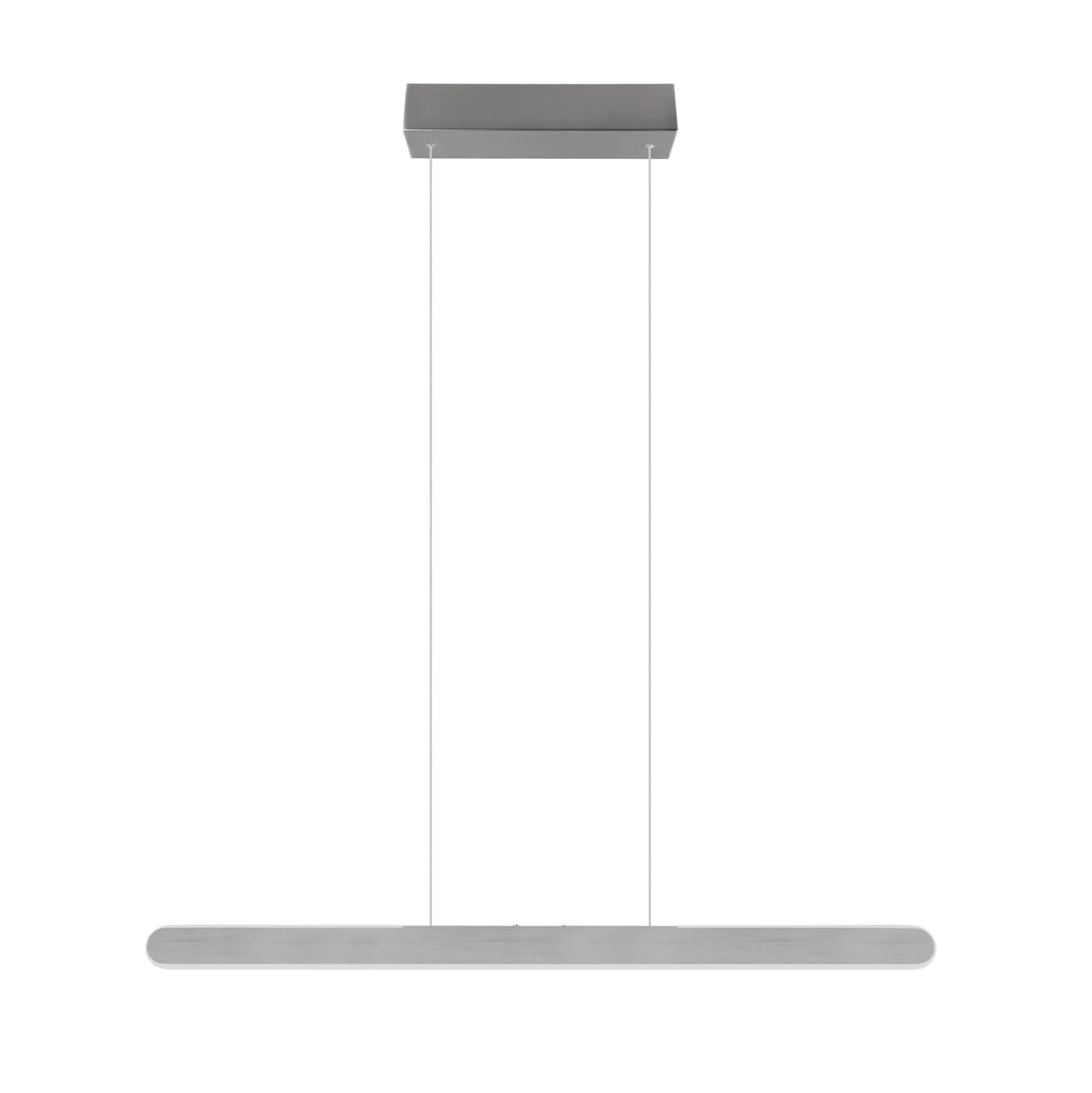 Helios LED-riippuvalaisin, alumiini, korkeussäädettävä, himmennettävä,