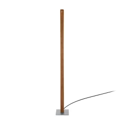 HerzBlut LED-lattiavalaisin Karl K, puu, himmennettävä, 161 cm