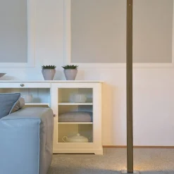 HerzBlut Leonora -LED-lattiavalo 161 cm, tammi