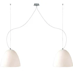 Hiekanvärinen BELL-riippuvalaisin 21 cm, 2-osainen