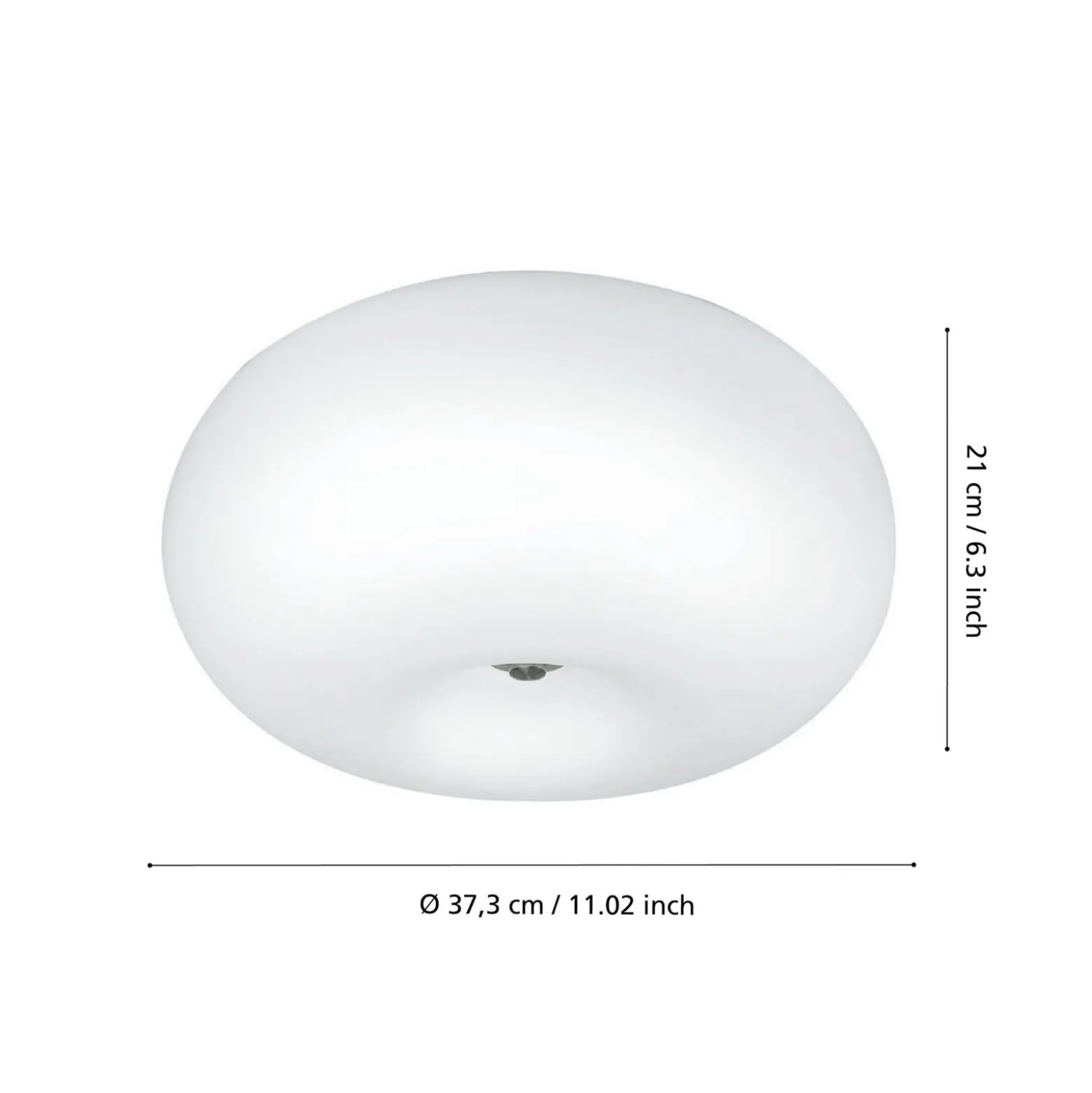 Hillitty Optica-lattiavalaisin 35 cm