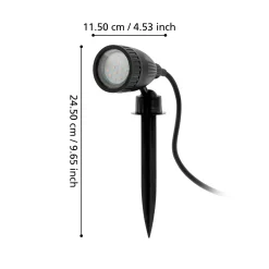 Huomaamaton LED-maapiikkivalo Nema