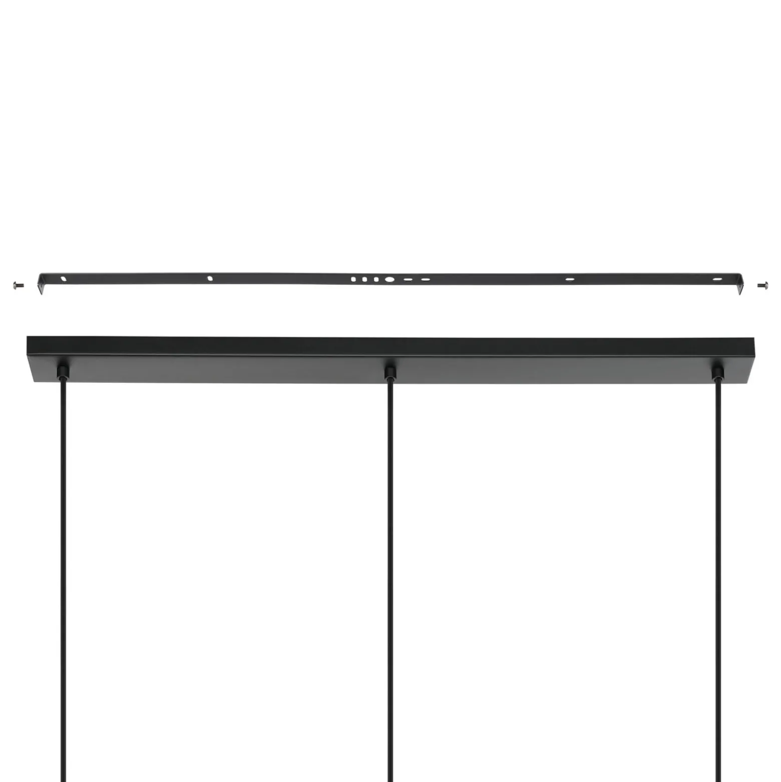 Hykeham-riippuvalaisin, pituus 91 cm, luonnonvalo, 3-valo, bambu