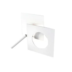 ICONE LED-seinävalaisin Petra 21.L, valkoinen