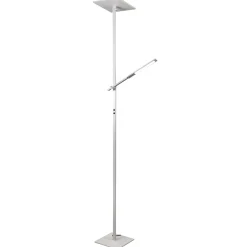 Ideal LED-lattiavalaisin lukuvarrella, valkoinen