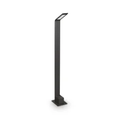Ideal Lux Agos musta 3000 K korkeus 80 cm alumiini