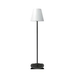 Ideal Lux Arcadia ulkotilojen lattiavalaisin, antrasiitti, korkeus 154 cm