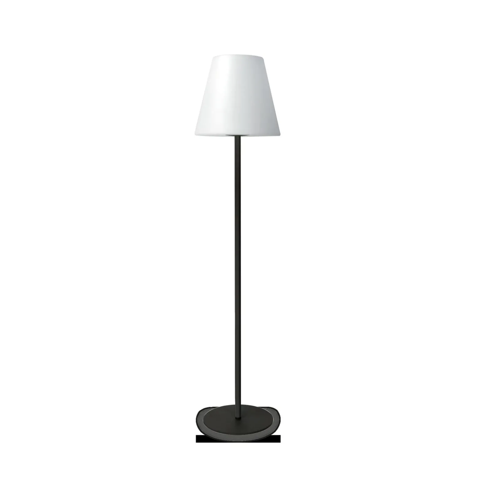 Ideal Lux Arcadia ulkotilojen lattiavalaisin, antrasiitti, korkeus 154 cm