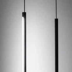 Ideal Lux Filo LED-lattiavalaisin, musta, metalli, 3000 K