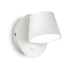 Ideal Lux Gim-LED-seinävalaisin, säädettävä, valk.