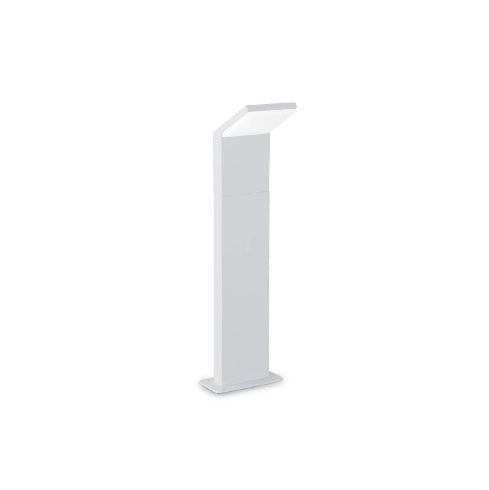 Ideal Lux LED polkuvalaisin Style valkoinen, korkeus 50 cm alumiini 3000 K