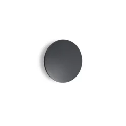 Ideal Lux LED-ulkoseinävalaisin Punto antrasiitti Ø 24 cm, metallia