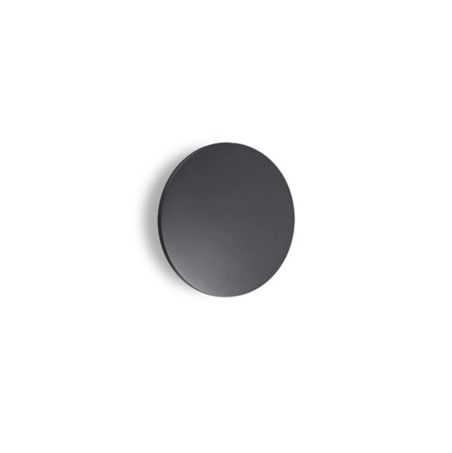 Ideal Lux LED-ulkoseinävalaisin Punto antrasiitti Ø 24 cm, metallia