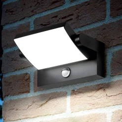 Ideal Lux LED-ulkoseinävalaisin Swipe Sensor, antrasiitti, IP54