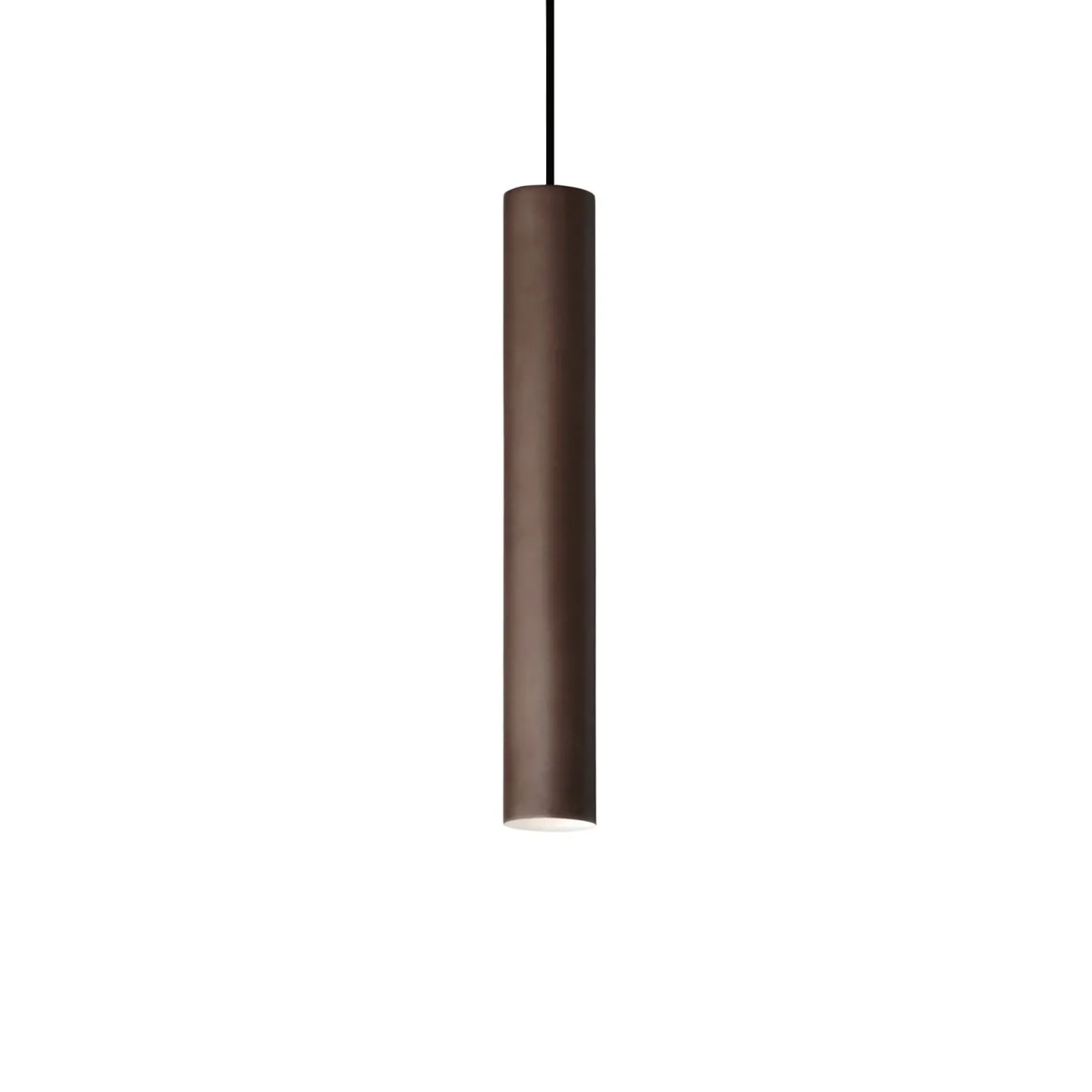 Ideal Lux riippuvalaisin Look, tummanruskea, Ø 6 cm, metalli