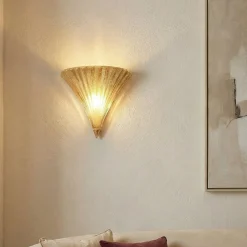 Ideal Lux Santa ap1 small -seinävalaisin, kulta