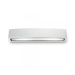 Ideal Lux ulkoseinälamppu Andromeda, valkoinen, leveys 45 cm, E27