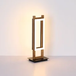 Illa-LED-pöytälamppu, puu