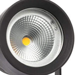 Irina LED-ulkovalaisin, maadoituspiikki, pistoke, harmaa, metallia