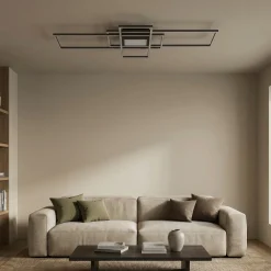 Irvine LED-kattovalaisin 3 000-6 500 K, antrasiittia