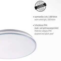 Isabell LED-kattovalaisin, Ø 49 cm