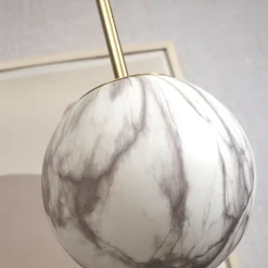 IT'S ABOUT ROMI Carrara-riippuvalaisin 1-valo Ø 22cm