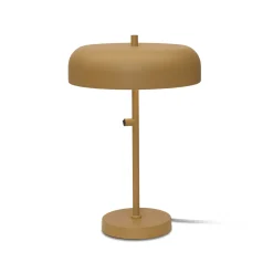 IT'S ABOUT ROMI Porto pöytävalaisin, 45 cm, sinapinkeltainen, metallia