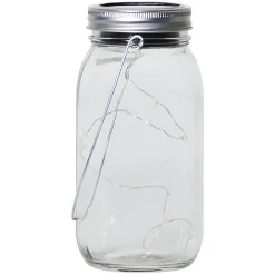 Jamjar - kaunis aurinkokäyt. koristevalaisin, lasi