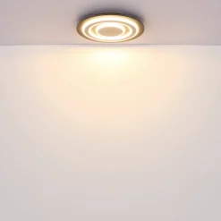 Jayden LED-kattovalaisin, Ø 48 cm, antrasiitti/harmaa, metallia