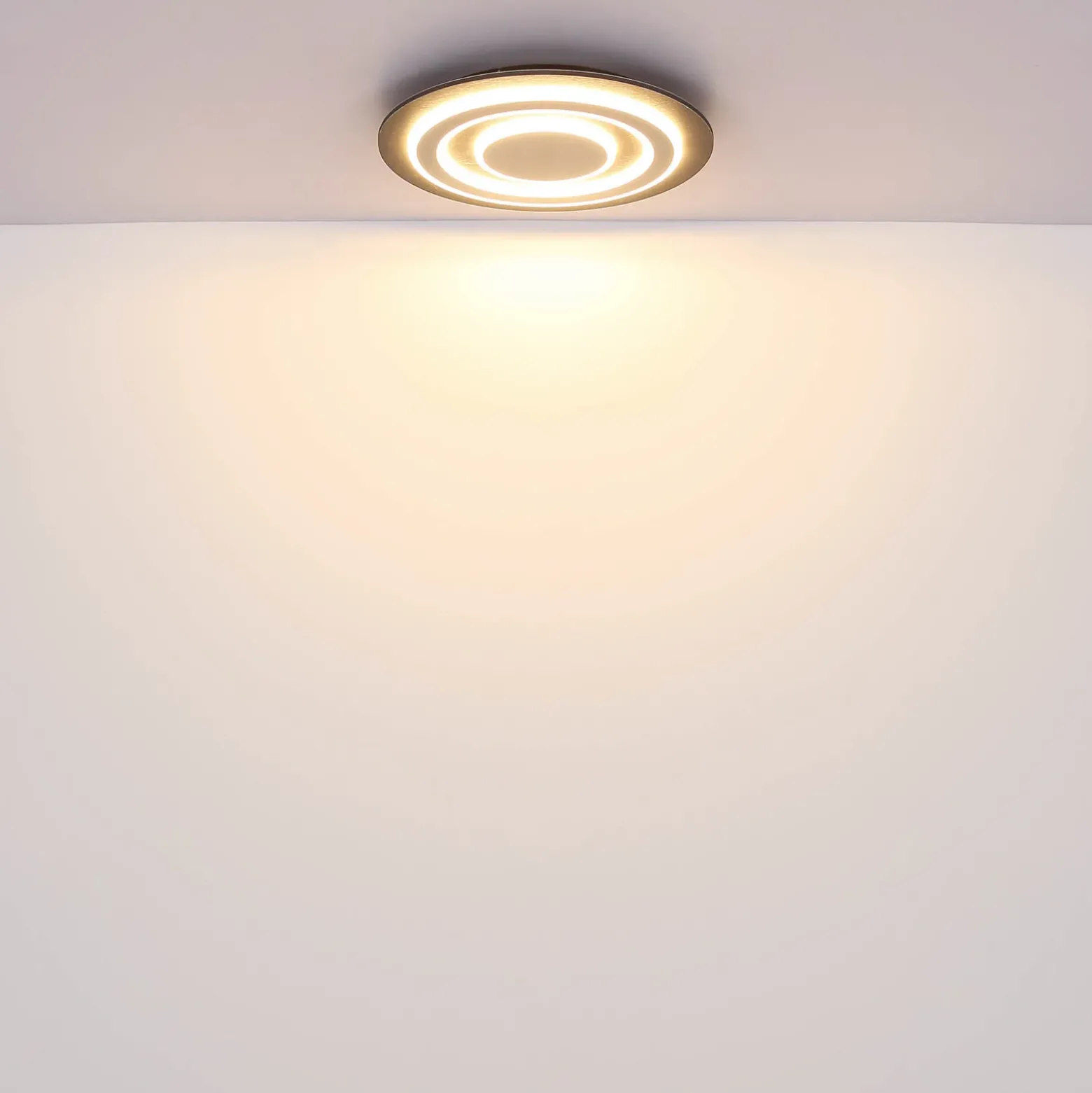 Jayden LED-kattovalaisin, Ø 48 cm, antrasiitti/harmaa, metallia