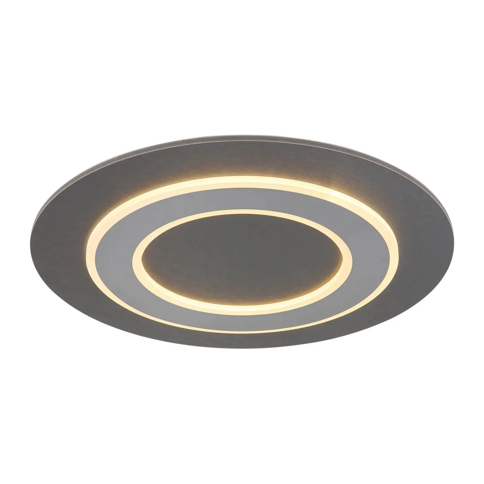 Jayden LED-kattovalaisin, Ø 48 cm, antrasiitti/harmaa, metallia