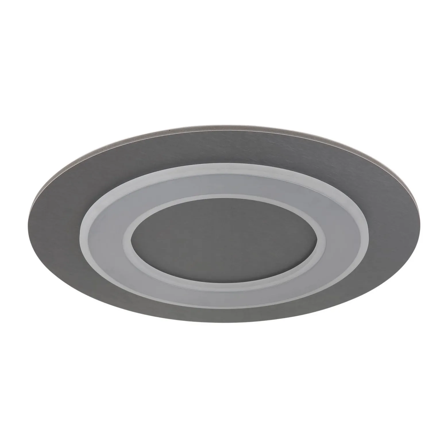 Jayden LED-kattovalaisin, Ø 48 cm, antrasiitti/harmaa, metallia