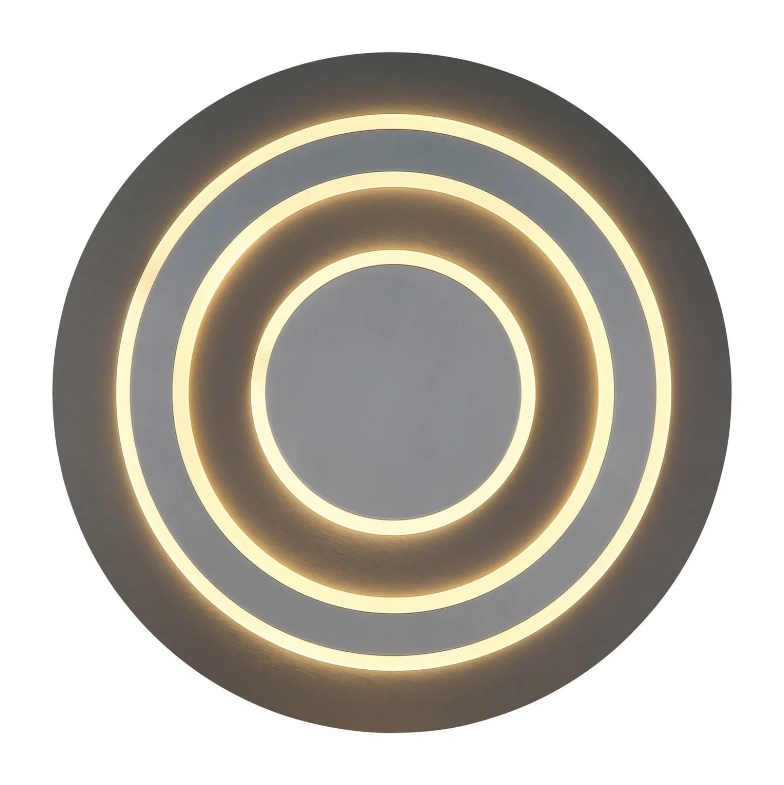 Jayden LED-kattovalaisin, Ø 48 cm, antrasiitti/harmaa, metallia