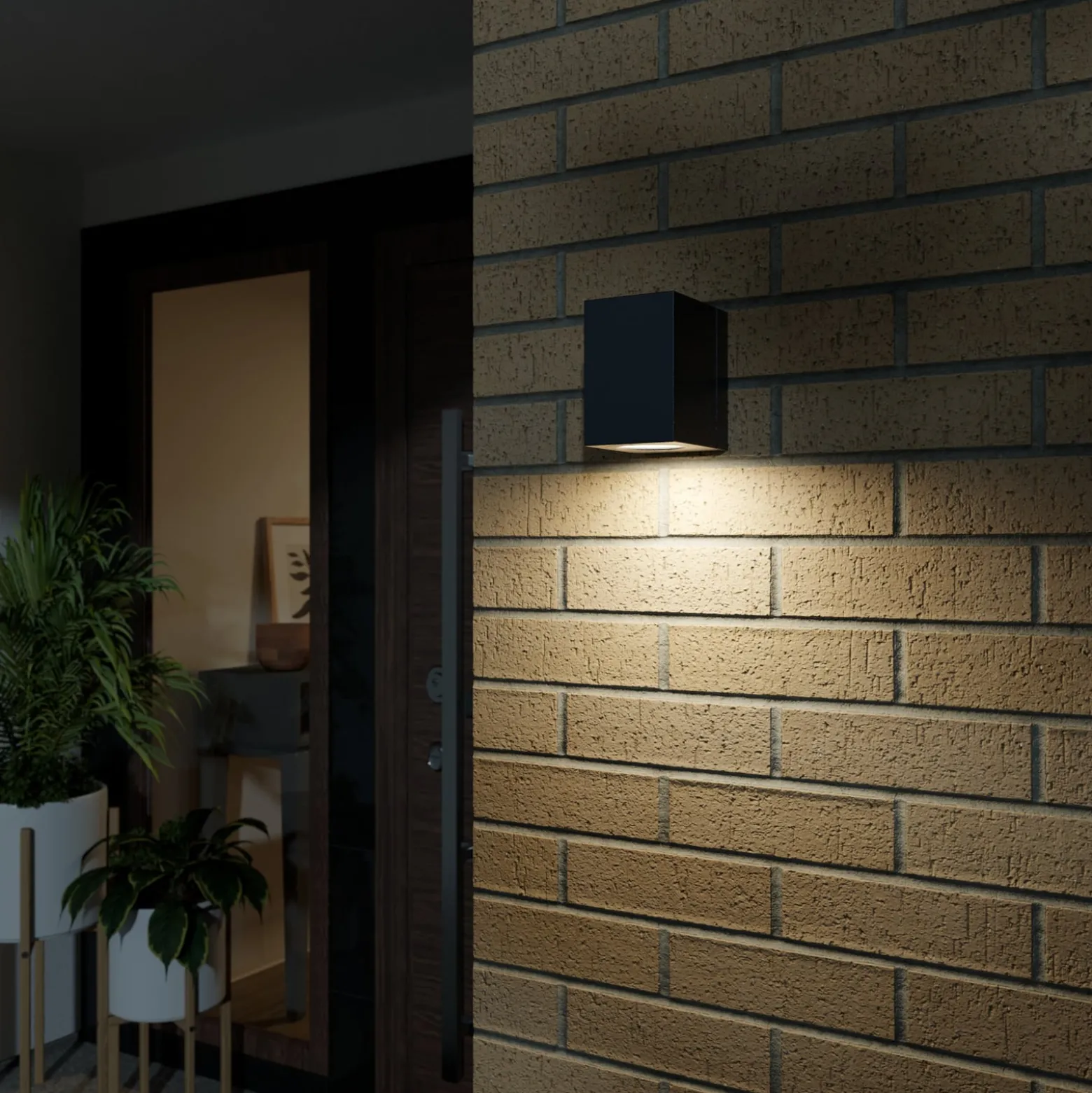 Joustava LED-ulkoseinävalaisin Lorik