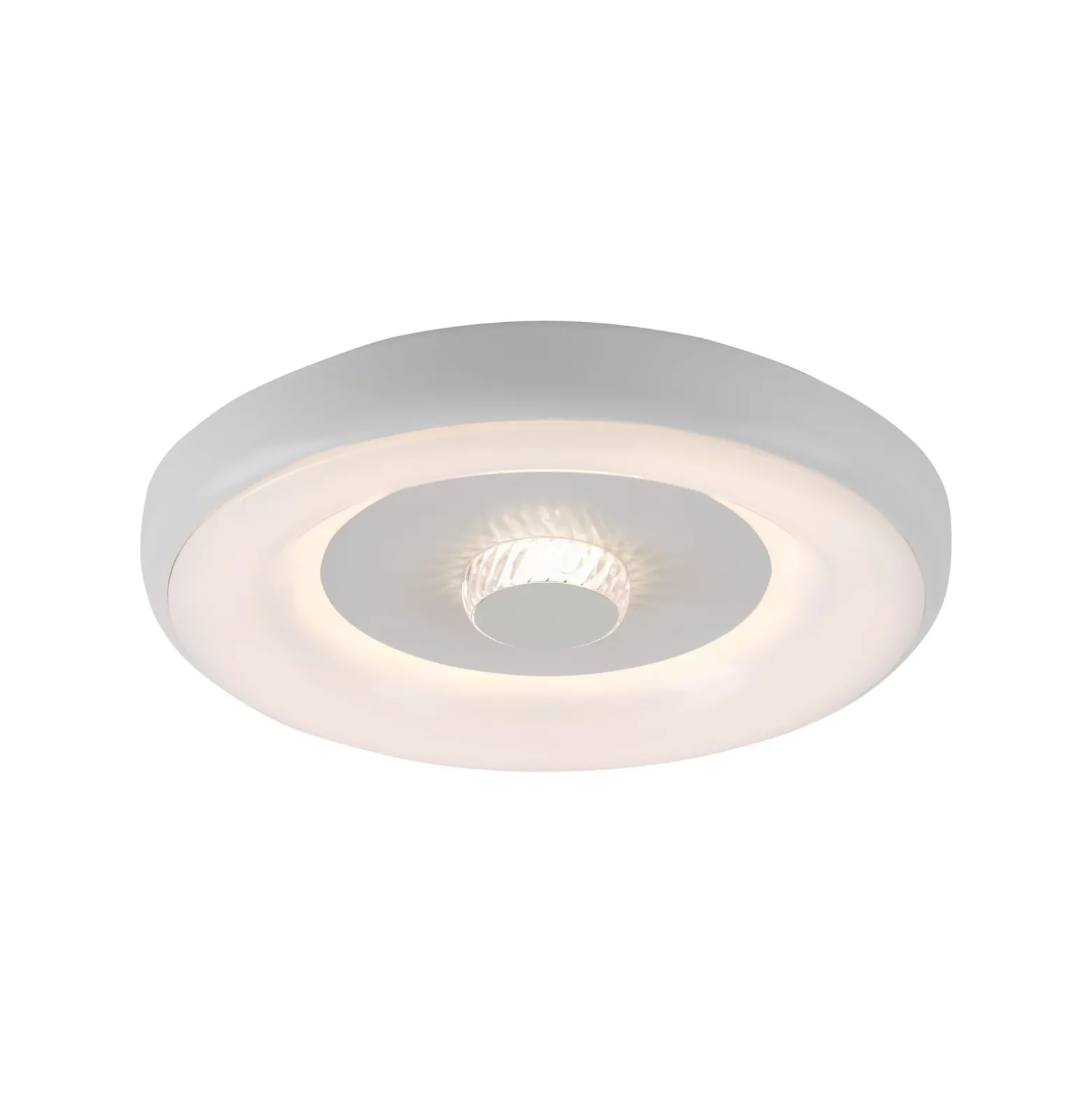 JUST LIGHT. LED-kattovalaisin LOLAsmart Vertigo, valkoinen