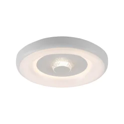 JUST LIGHT. LED-kattovalaisin LOLAsmart Vertigo, valkoinen