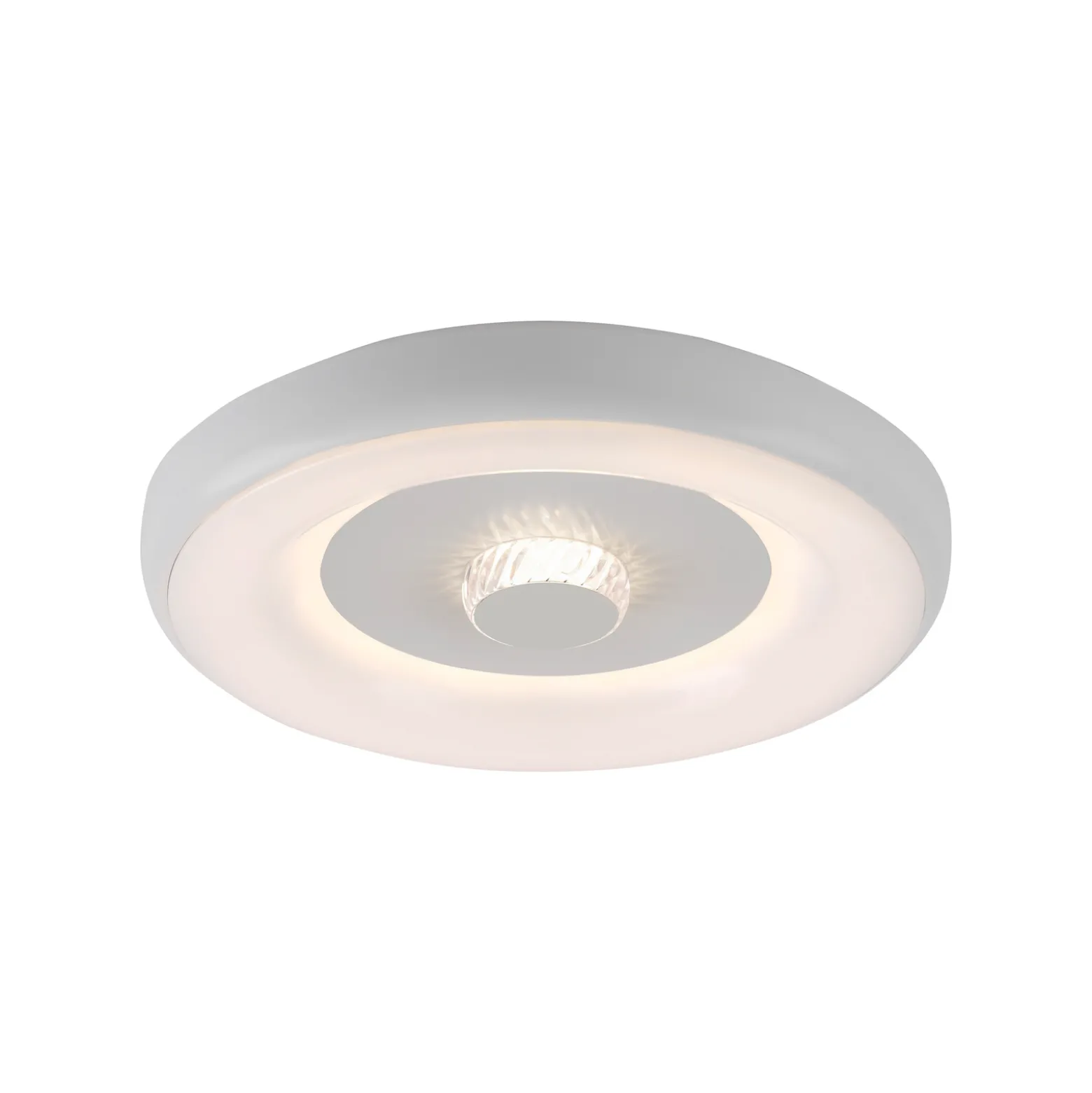 JUST LIGHT. LED-kattovalaisin LOLAsmart Vertigo, valkoinen