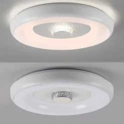 JUST LIGHT. LED-kattovalaisin LOLAsmart Vertigo, valkoinen