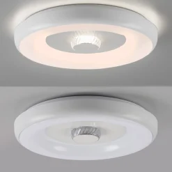 JUST LIGHT. LED-kattovalaisin LOLAsmart Vertigo, valkoinen
