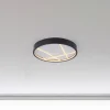 JUST LIGHT. LED-kattovalaisin Mikado, Ø 40 cm, musta