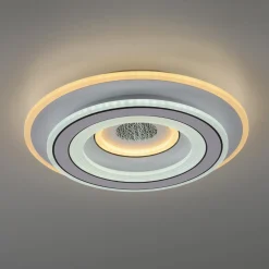 JUST LIGHT. LED-kattovalaisin Tolago, Ø 40 cm, CCT, himmennettävä