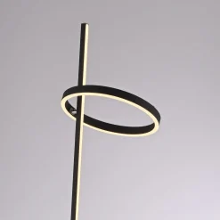 JUST LIGHT. LED-lattiavalo Ritus musta rauta himmennnin 3 000 K