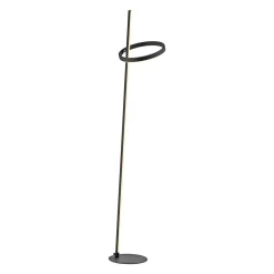 JUST LIGHT. LED-lattiavalo Ritus musta rauta himmennnin 3 000 K