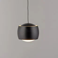 JUST LIGHT. LED-riippuvalaisin Ballini, musta, 3-lamppuinen, Switchmo