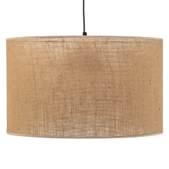 Juta riippuvalaisin, 1-lamppuinen Ø 50 cm
