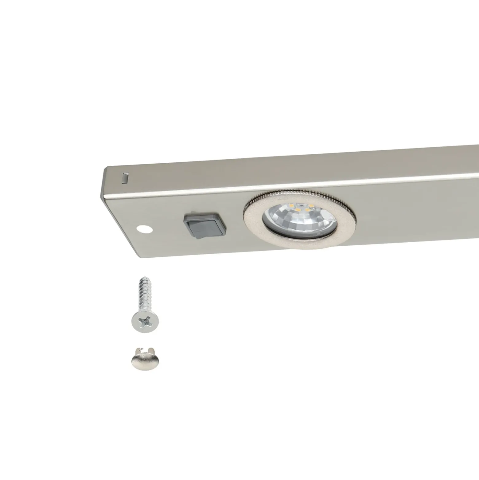 Kaapinalusvalaisin Kob LED, mattanikkeli