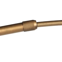Kaareva maavalaisin Sparkled Light pronssi/valkoinen, 240 cm, silkki