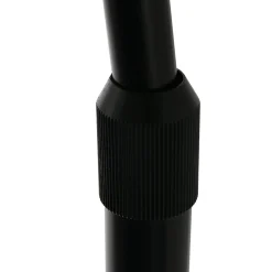 Kaarivalaisin Sparkled Light musta/hopea