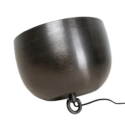 KARE Apollon lattiavalaisin, musta, Ø 35 cm