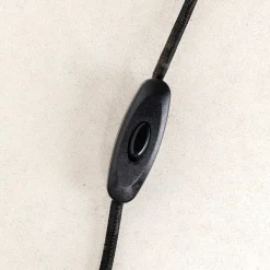 KARE Apollon lattiavalaisin, musta, Ø 35 cm